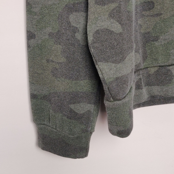 NWT O'Neill Cozy Green Camo Crew Neck Sweater Extra Large - Picture 6 of 11